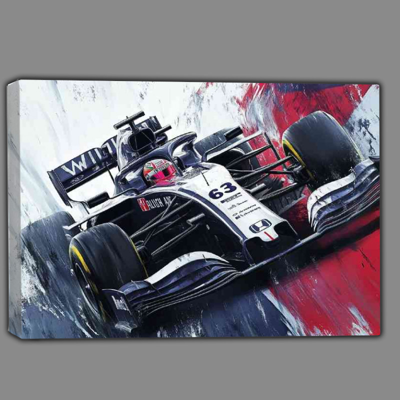 Buy Canvas : (Art painting of the formula one future car)