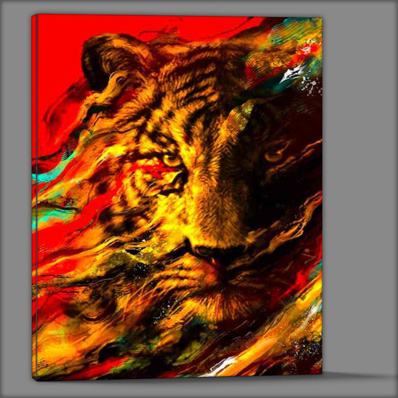 Buy Canvas : (Primal Gaze)