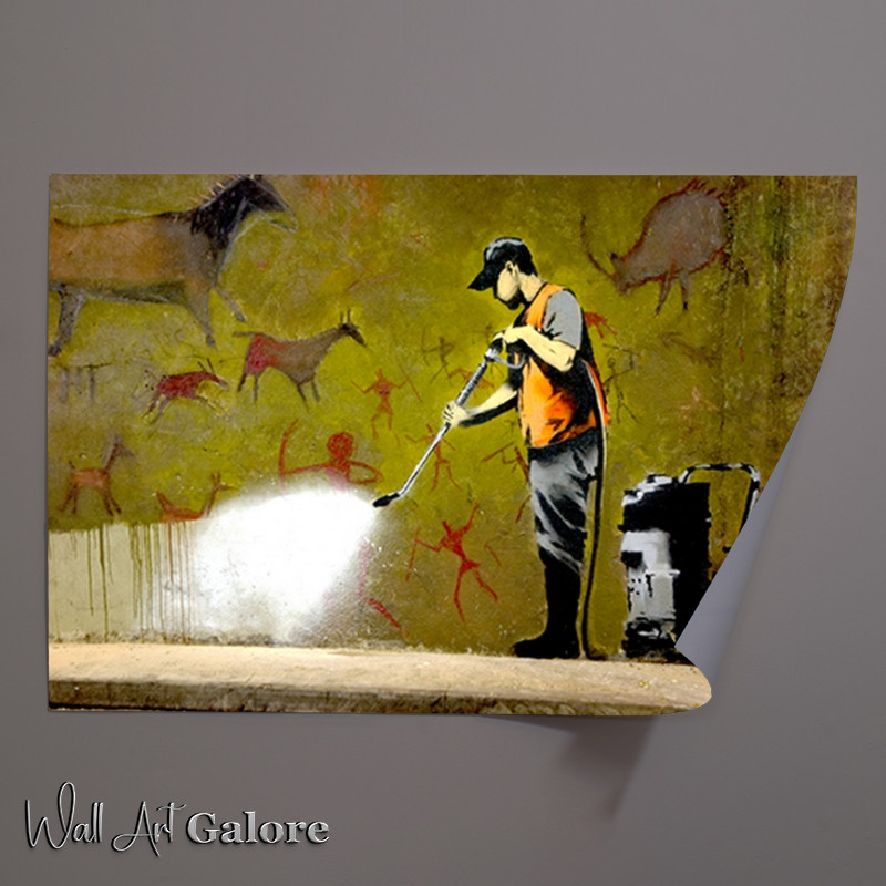 Buy Unframed Poster : (Graffiti Removal)