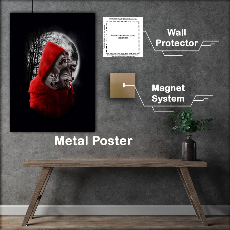 Buy Metal Poster : (Riding Hood)