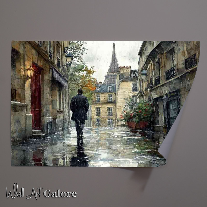 Buy Unframed Poster : (Rainy day in Paris)