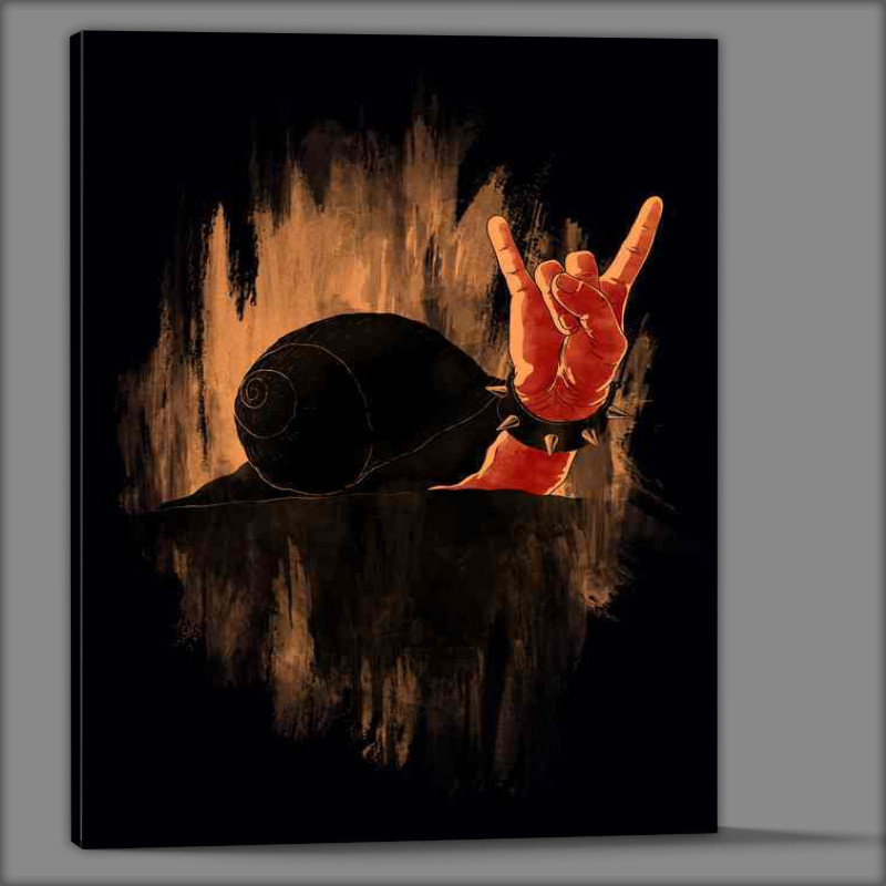 Buy Canvas : (Rock Hard Snail)