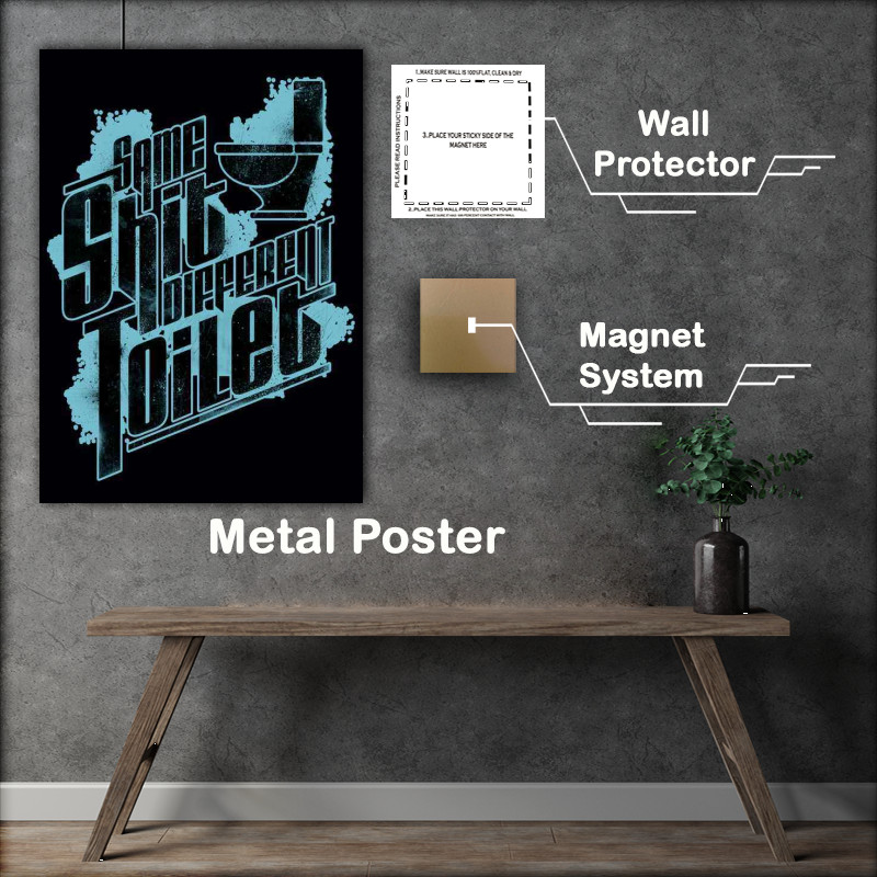Buy Metal Poster : (Same Shit)