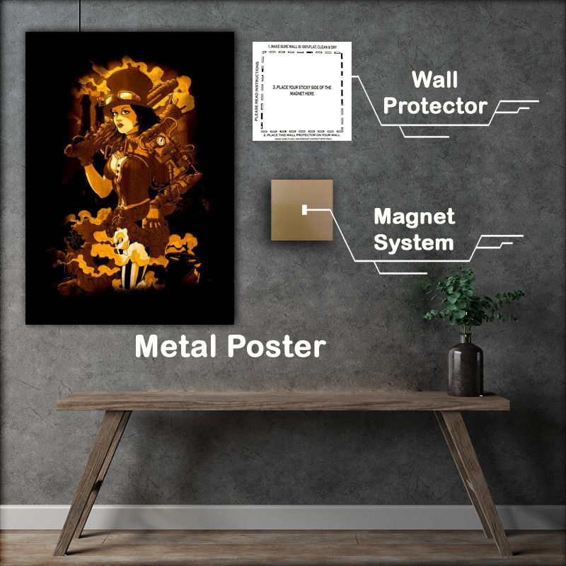 Buy Metal Poster : (Steamy Punk)