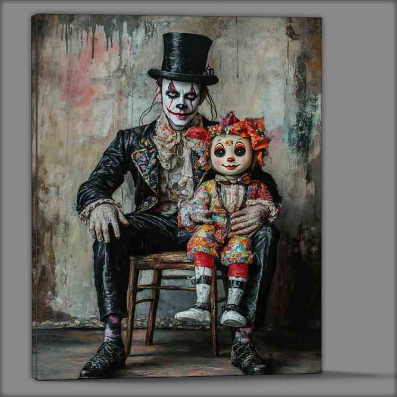 Buy Canvas : (The scary man and the doll series)