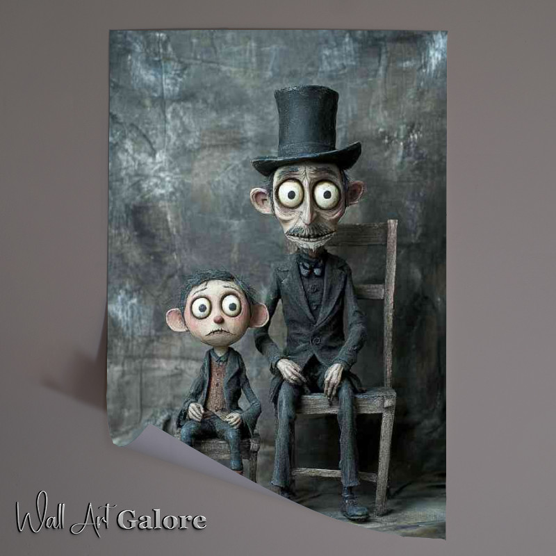 Buy Unframed Poster : (The creepy doll puppet sow series)