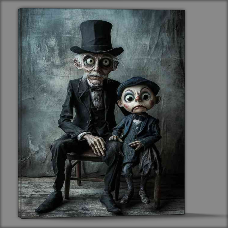 Buy Canvas : (The creepy puppet show series)