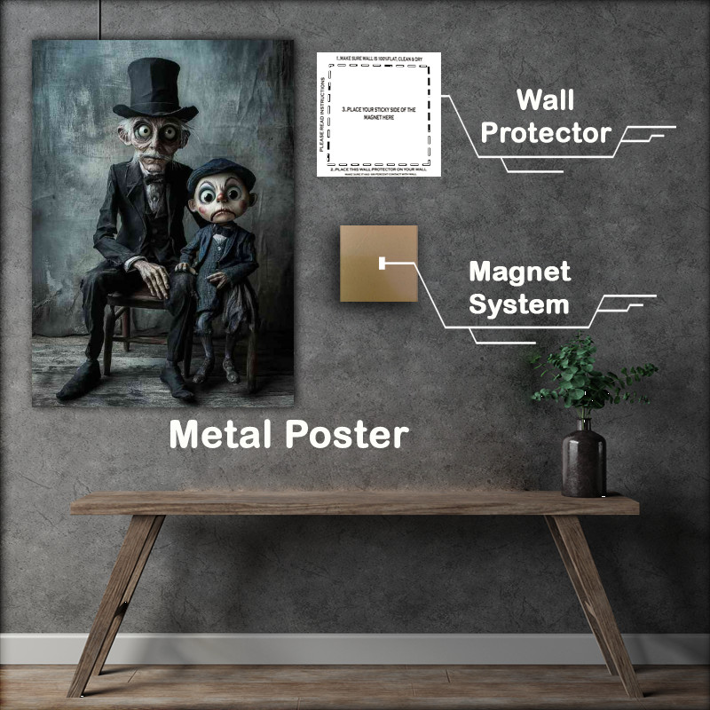 Buy Metal Poster : (The creepy puppet show series)