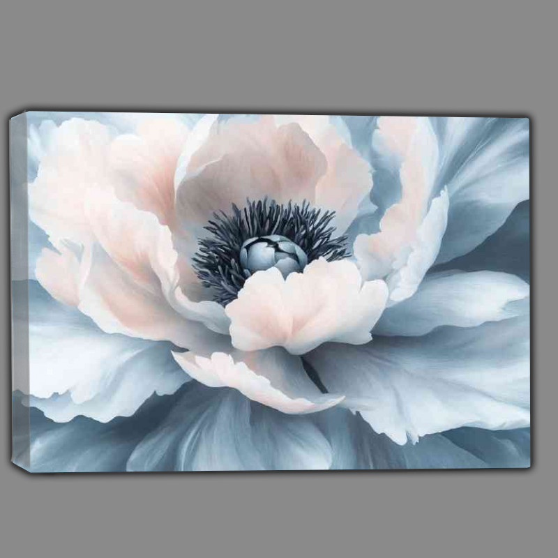 Buy Canvas : (Beautiful flower in the style of Claude Monet)