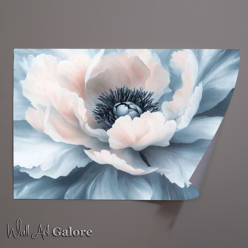 Buy Unframed Poster : (Beautiful flower in the style of Claude Monet)