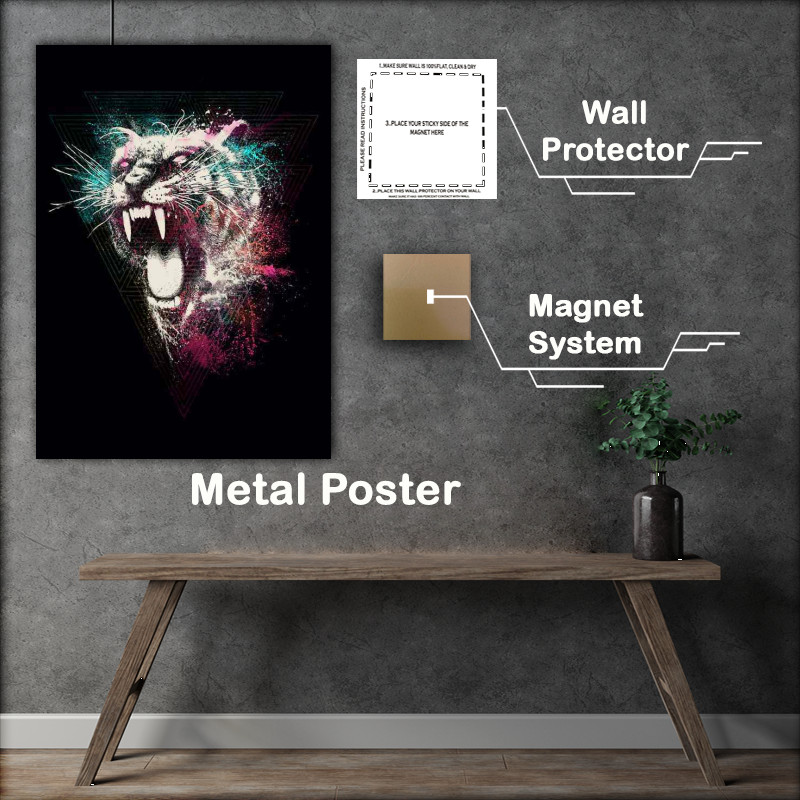 Buy Metal Poster : (White Fang)