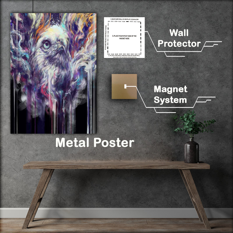 Buy Metal Poster : (Wild Hues)