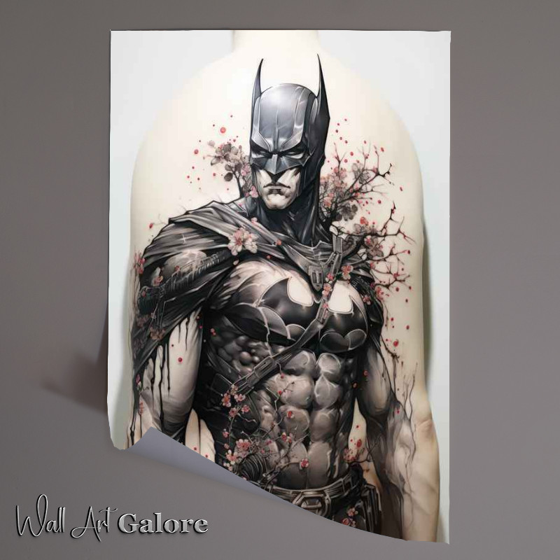 Buy Unframed Poster : (Batman Japanese ink Dreams and Nightmares)