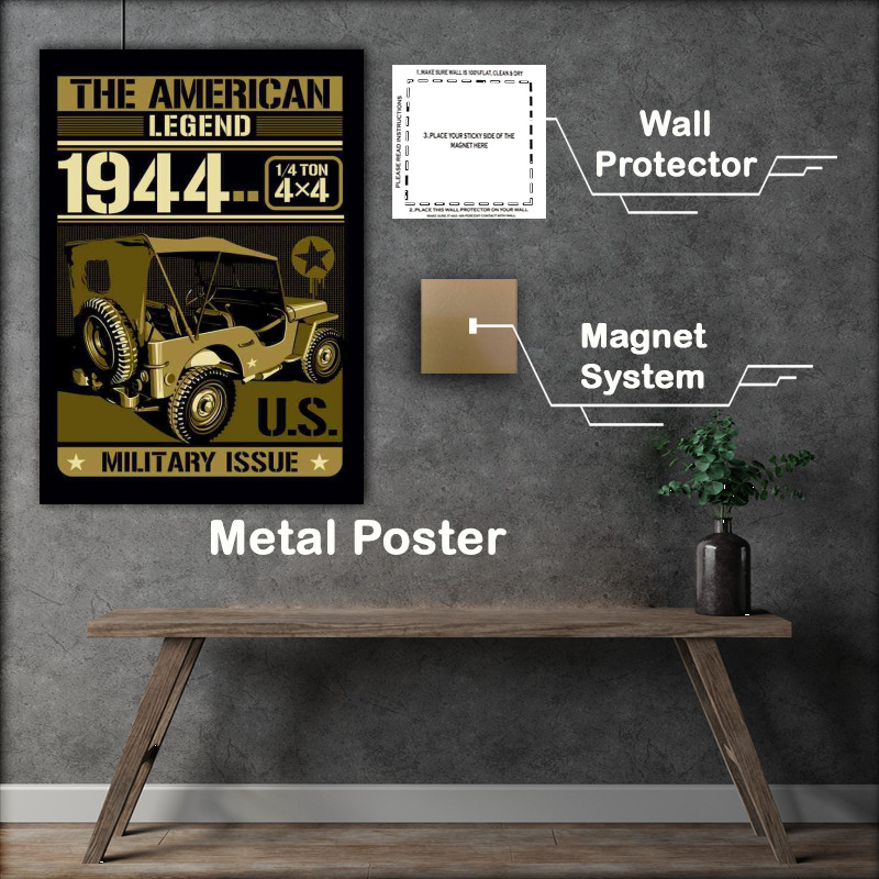 Buy Metal Poster : (American Legend)
