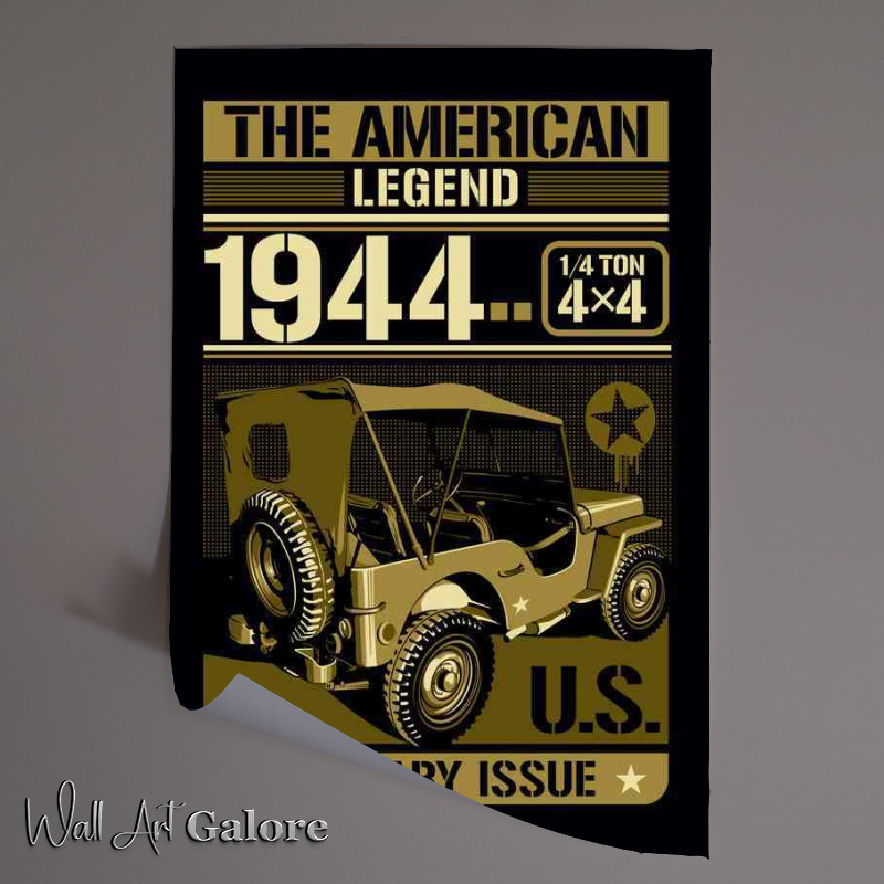 Buy Unframed Poster : (American Legend)