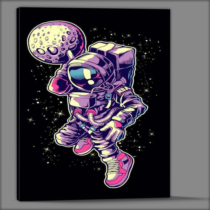 Buy Canvas : (Astronut dunk)