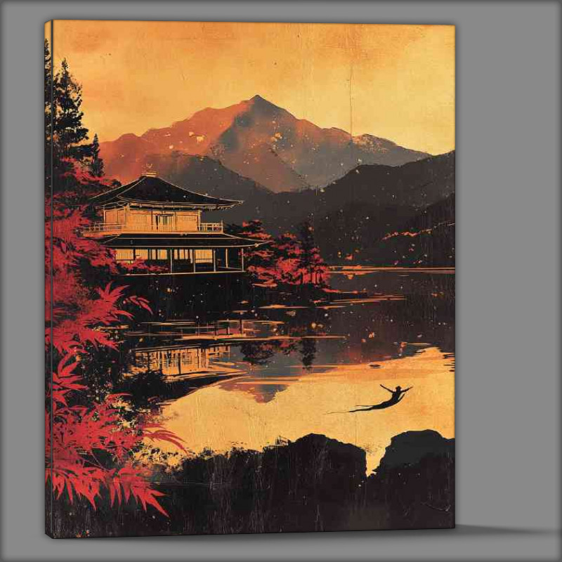 Buy Canvas : (Vintage Japanese postcard)