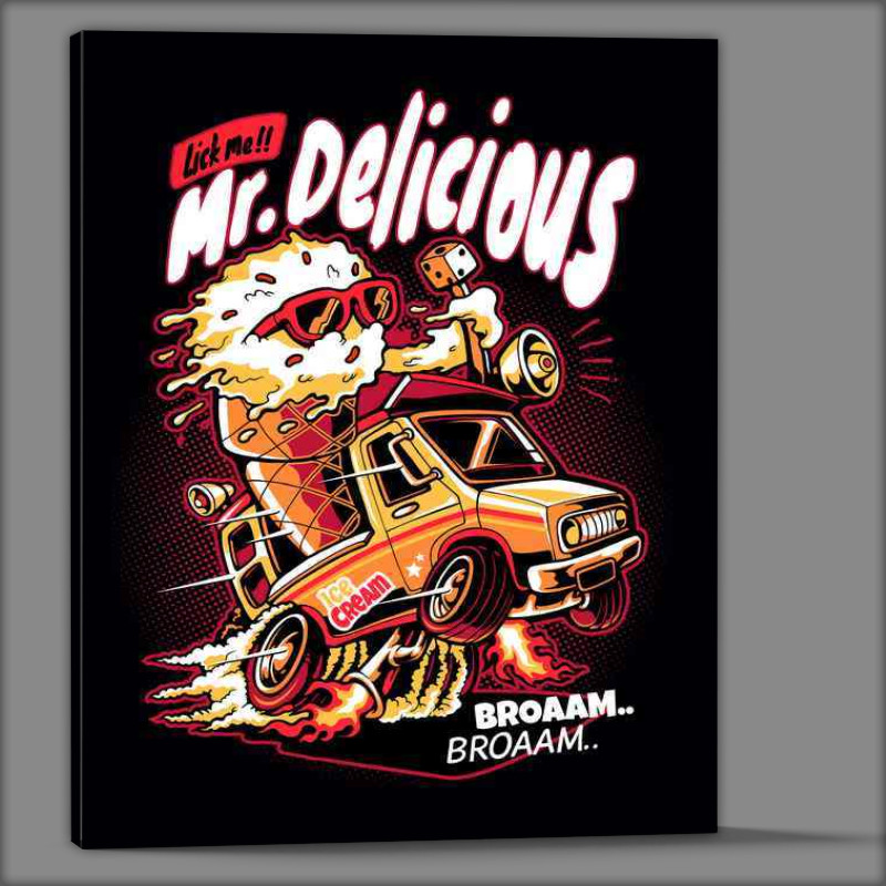 Buy Canvas : (Mr Delicious ice cream)