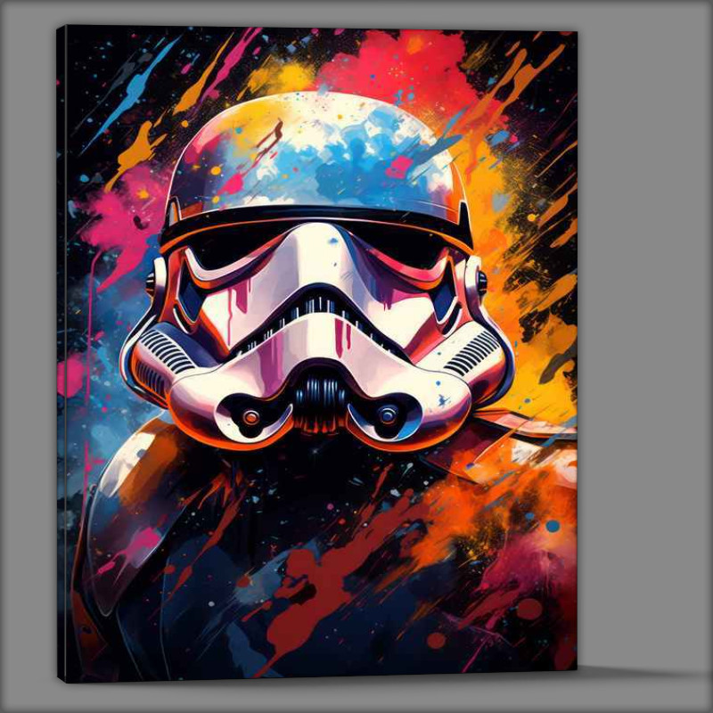 Buy Canvas : (Colorful art stormtrooper style)