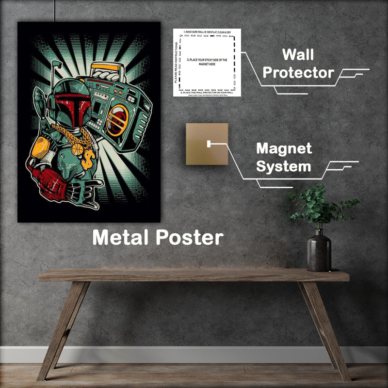 Buy Metal Poster : (gheto bo bastero)