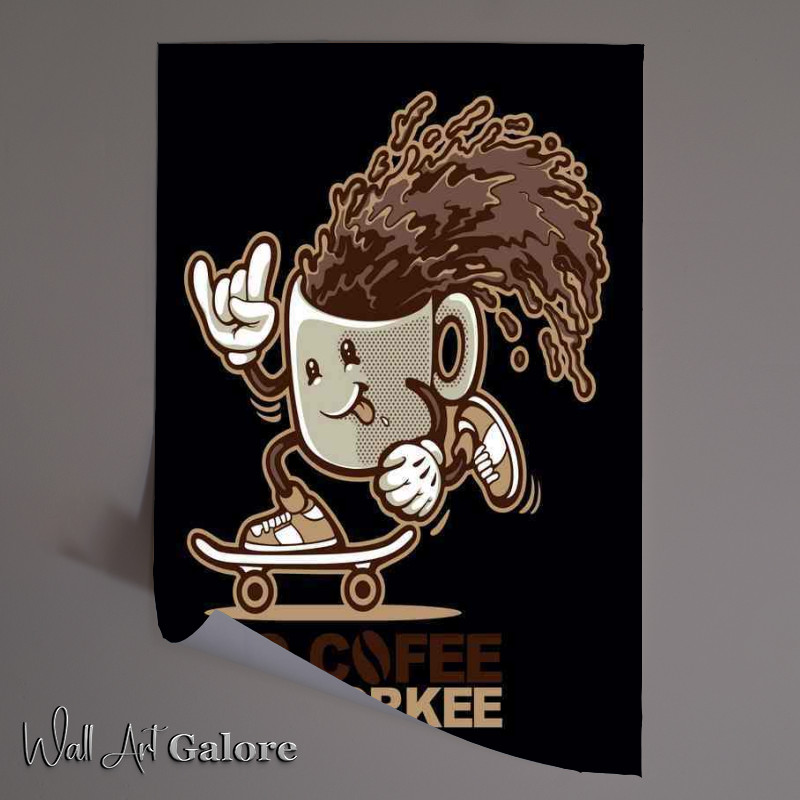 Buy Unframed Poster : (no cofee no workee)