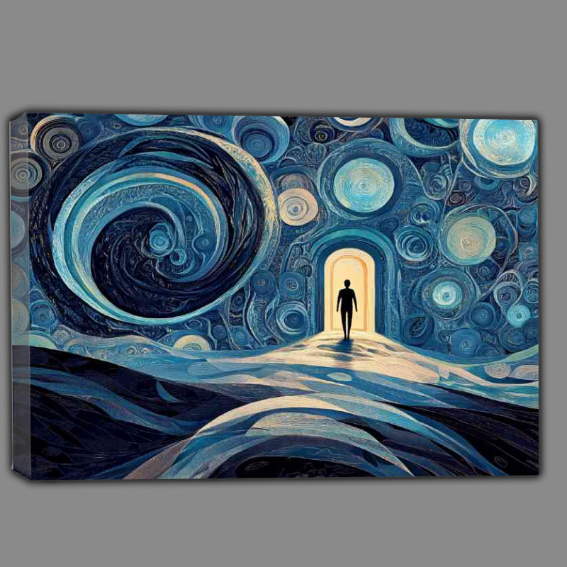 Buy Canvas : (Entering into another world)