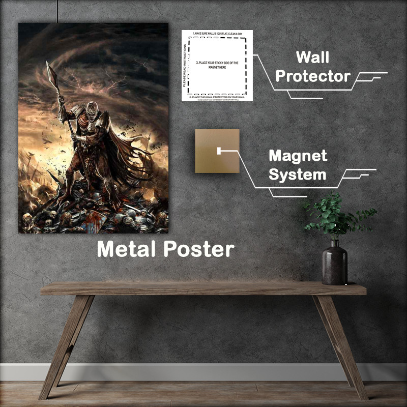 Buy Metal Poster : (A Spartan Kills)