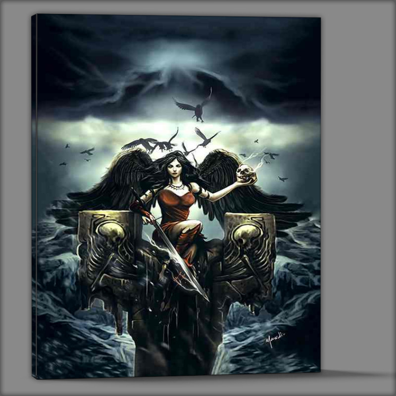 Buy Canvas : (Angel Keeper Of The Sea)