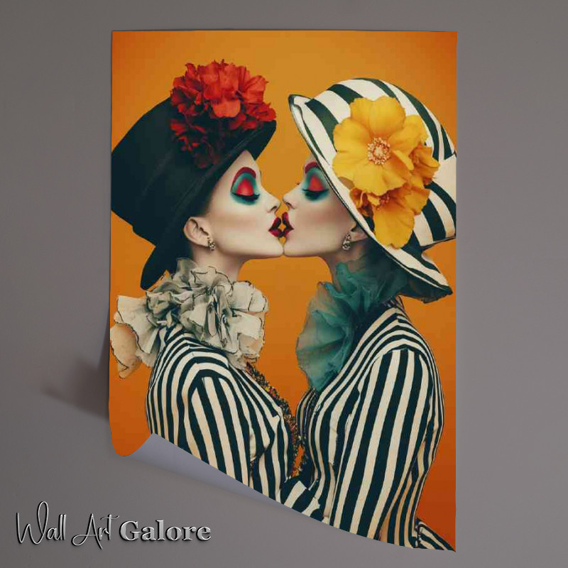 Buy Unframed Poster : (Vogue style photoshoot it started with a kiss)