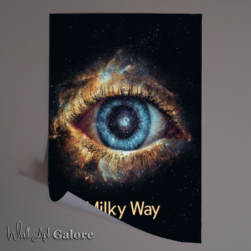 Buy Unframed Poster : (The Milky Way space series)