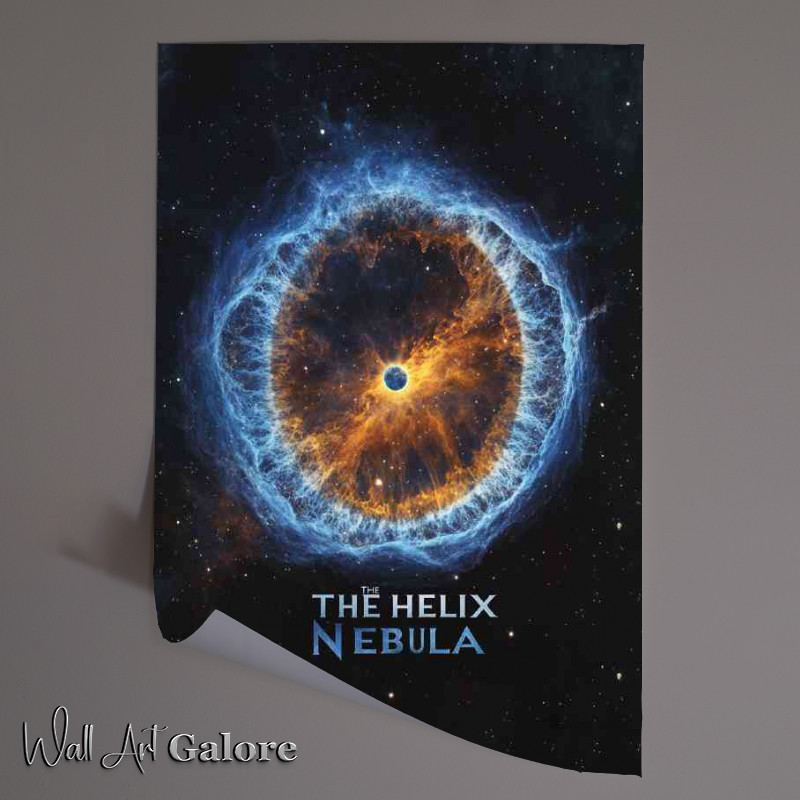 Buy Unframed Poster : (The helix nebula space series)