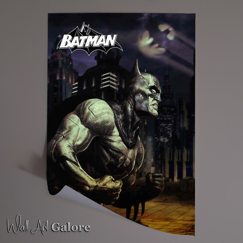 Buy Unframed Poster : (Batman in the night)