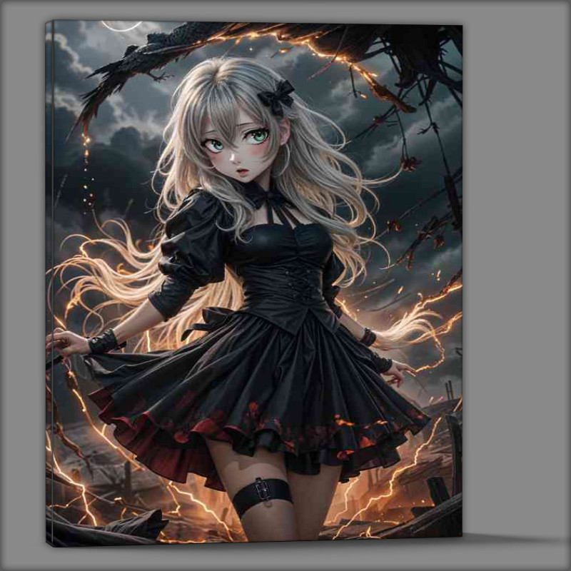 Buy Canvas : (Animae girl dark slayer)