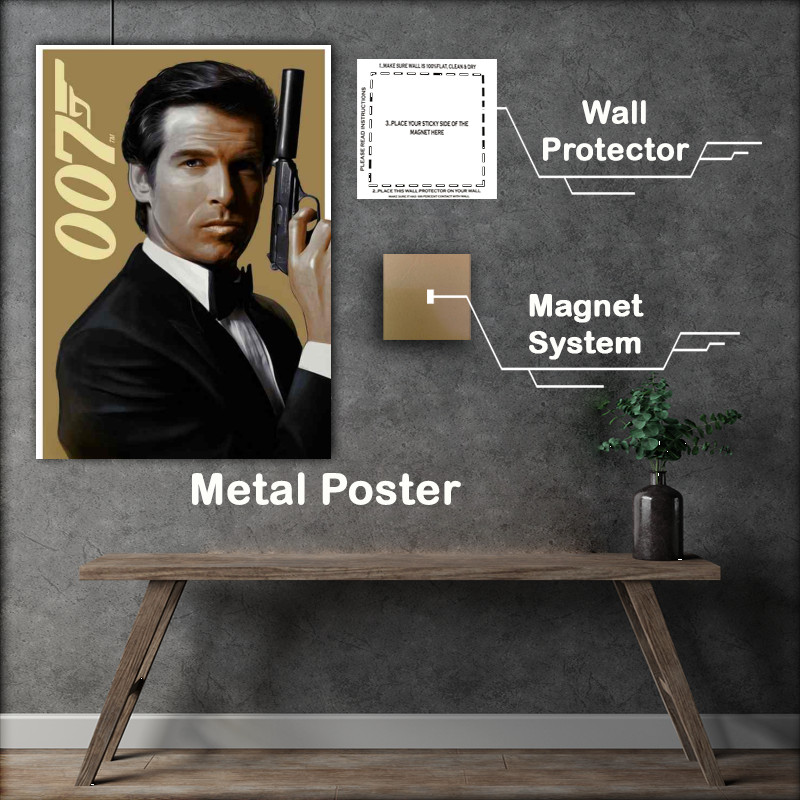 Buy Metal Poster : (Bond action)