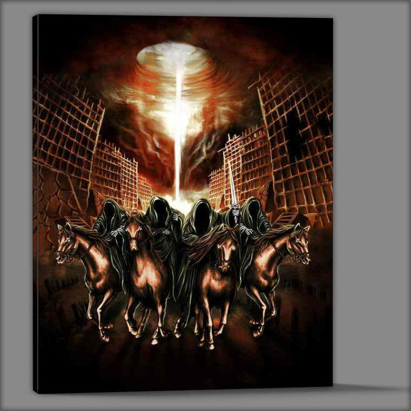 Buy Canvas : (Headless Horsemen)