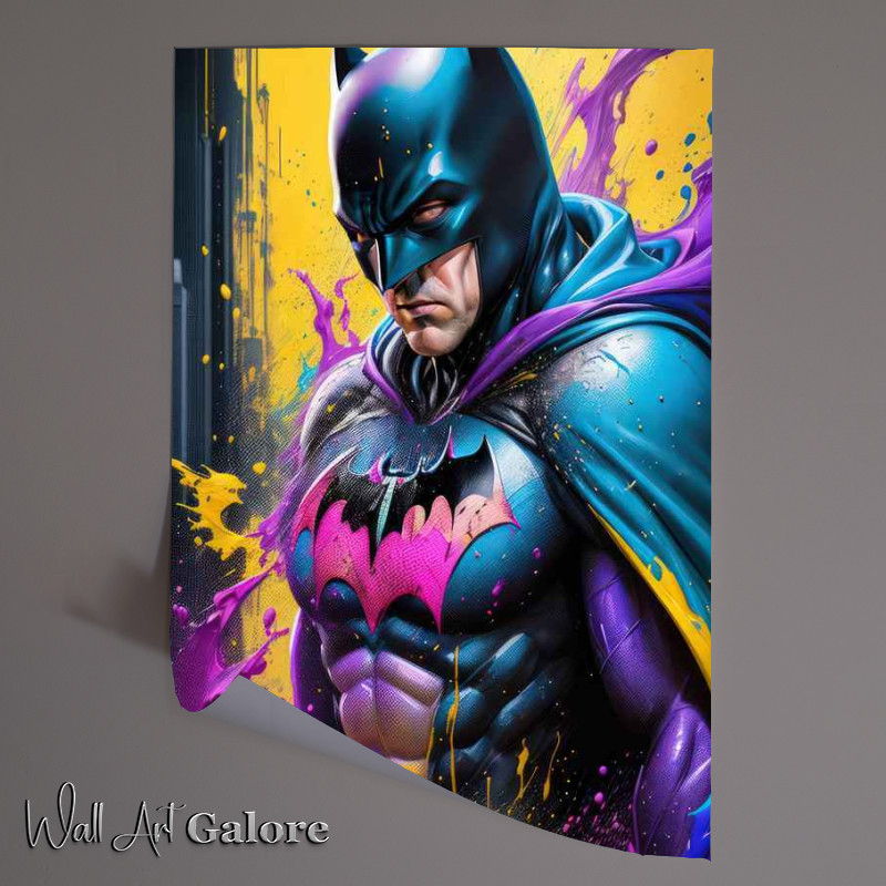 Buy Unframed Poster : (Dreams Batman splash art style)