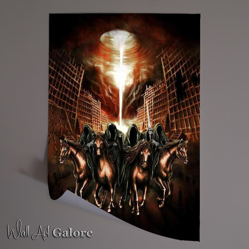 Buy Unframed Poster : (Headless Horsemen)