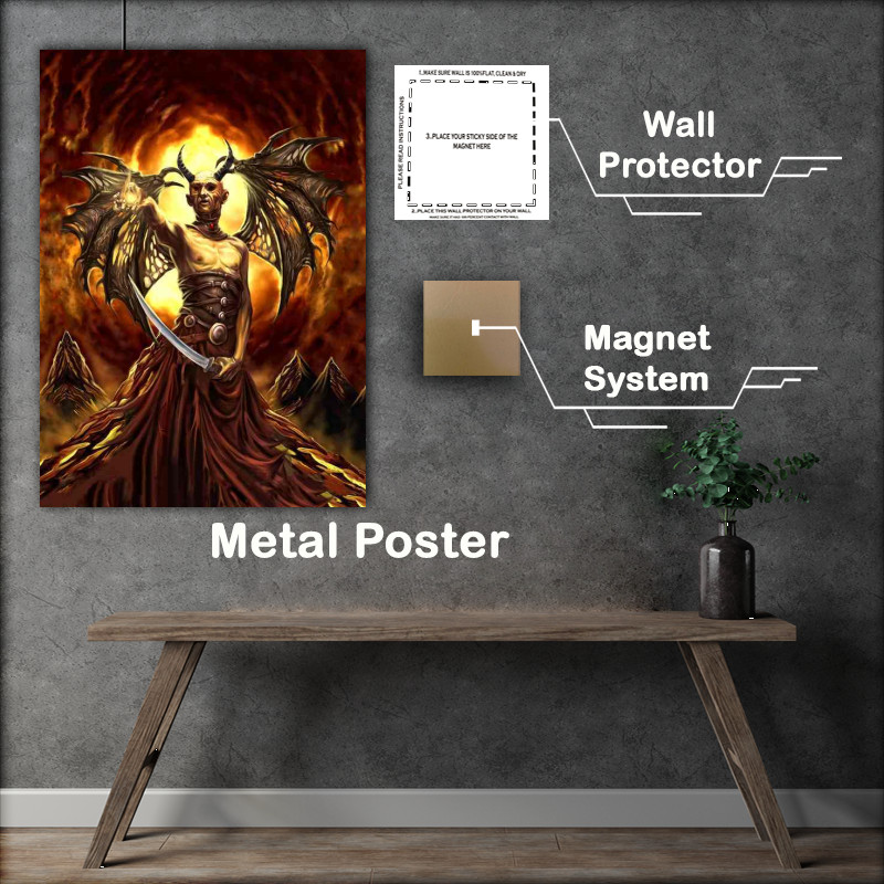 Buy Metal Poster : (Hell Protector)
