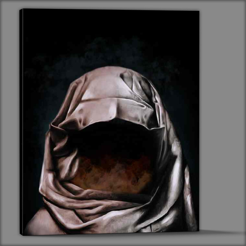 Buy Canvas : (Hollow the lady behind the cloak)