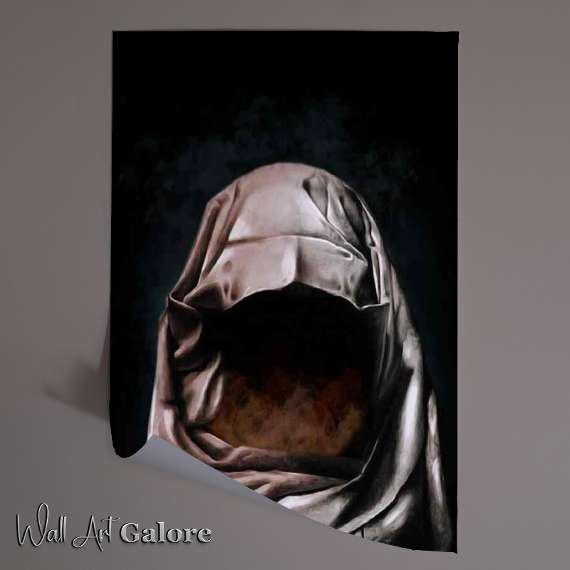 Buy Unframed Poster : (Hollow the lady behind the cloak)