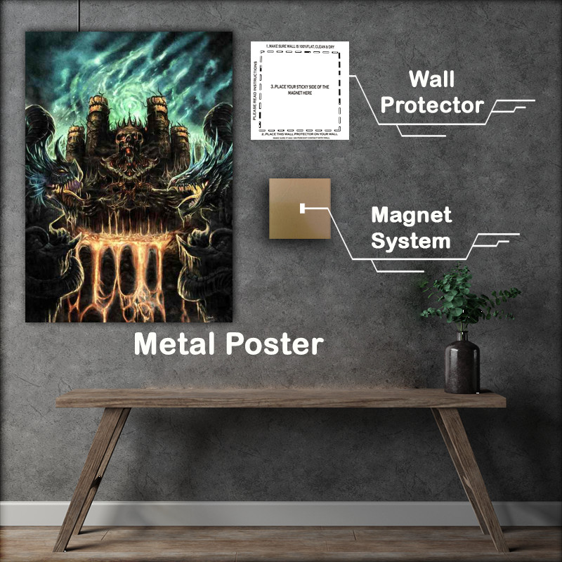 Buy Metal Poster : (Hotel Of Dead People)