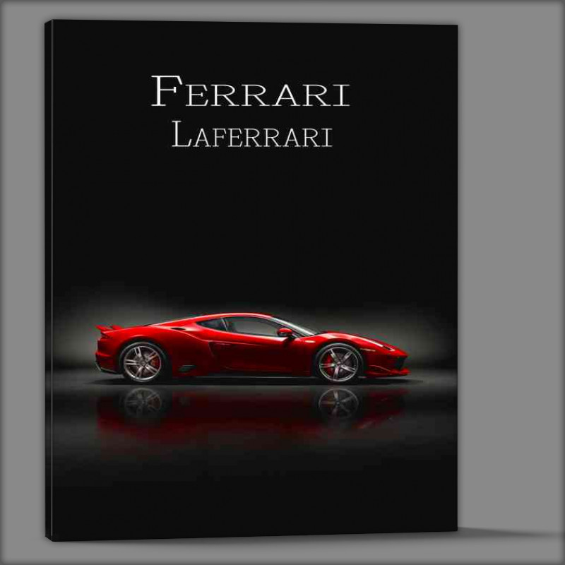 Buy Canvas : (Ferrari laferarri supercar style)