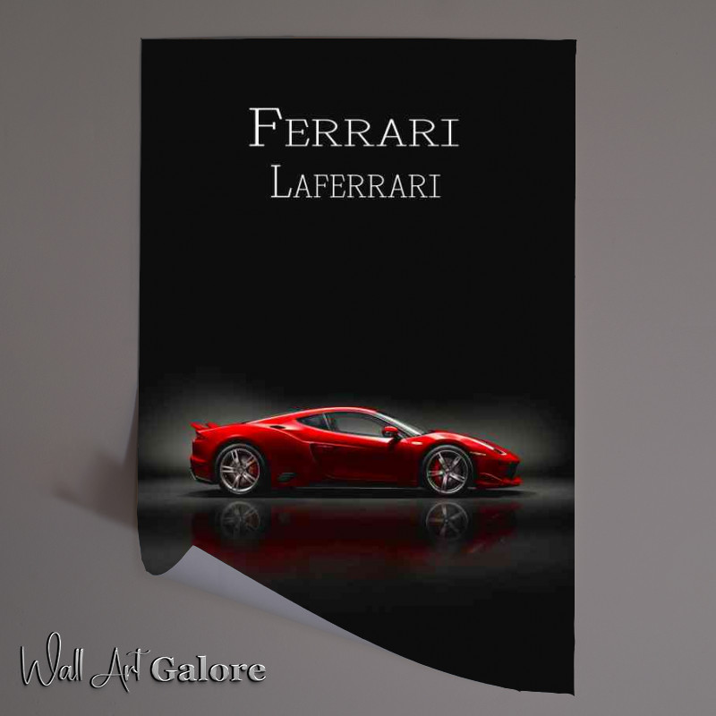 Buy Unframed Poster : (Ferrari laferarri supercar style)