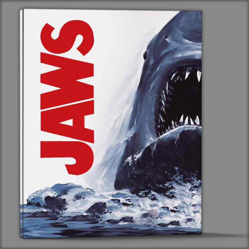 Buy Canvas : (Jaws Iget out of the water)