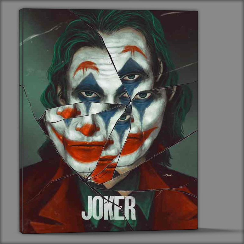 Buy Canvas : (Joker In Pieces)