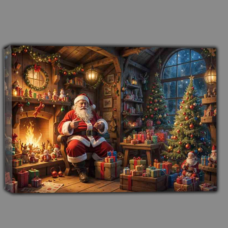 Buy Canvas : (Wonderful christmas workshop)