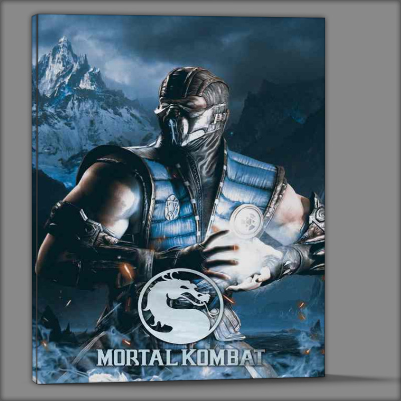 Buy Canvas : (Kombat ready to freeze)