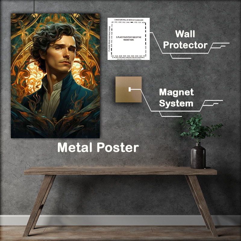 Buy Metal Poster : (Fantasy Realm The Sorcerers Stone)