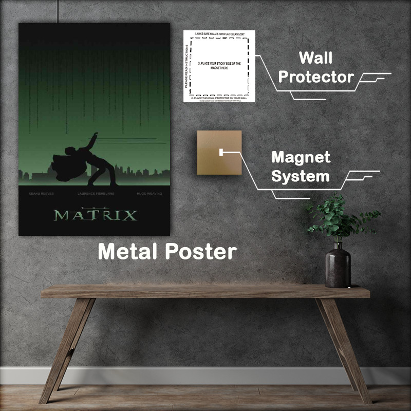 Buy Metal Poster : (Matrix The Shot)