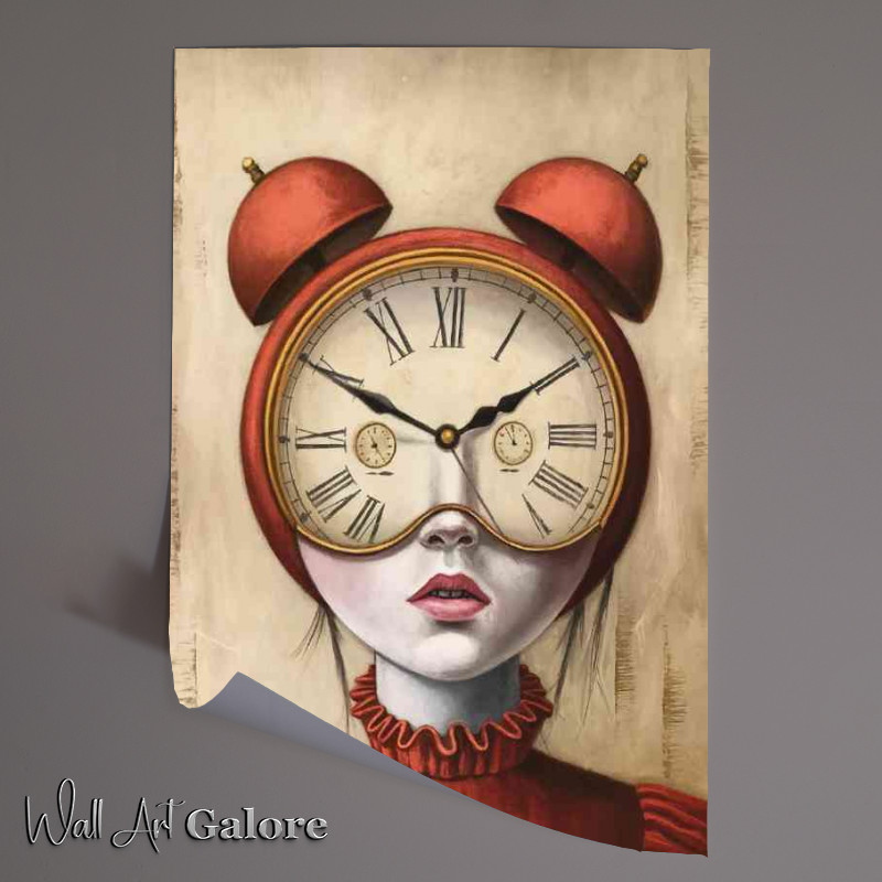 Buy Unframed Poster : (Surrealistic portrayal of a female figure)